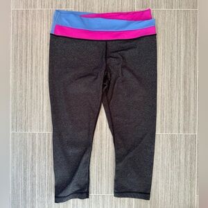 Lululemon Y2K Astro Wunder Under crops dark grey